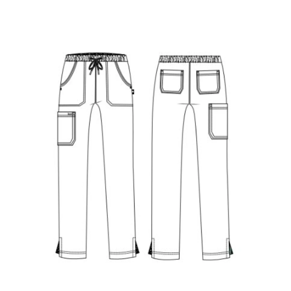 Koi Next Gen Everyday Hero Scrub Trousers - Denim - Image 3